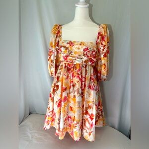 abercrombie floral dress